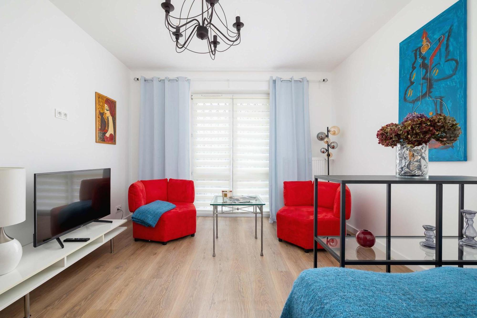 Colorful Studio Near The Spodek Arena In Katowice By Noclegi Renters Exterior photo